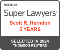 Super Lawyers 5 year badge